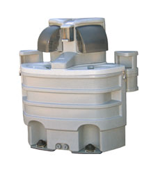 PolyJohn Applause Two User Station Handwash Sink (60 Gallon), Vinyl Liner